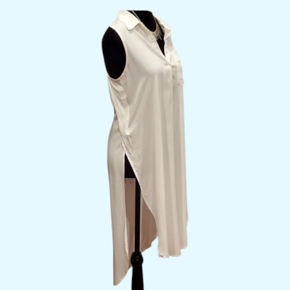 Jessica Simpson C. Dancer Papaya White Cover Up Dress. Size Small - Picture 2 of 8